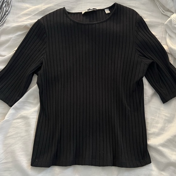 Vince Elbow-Length Sleeve Top - Picture 6 of 7